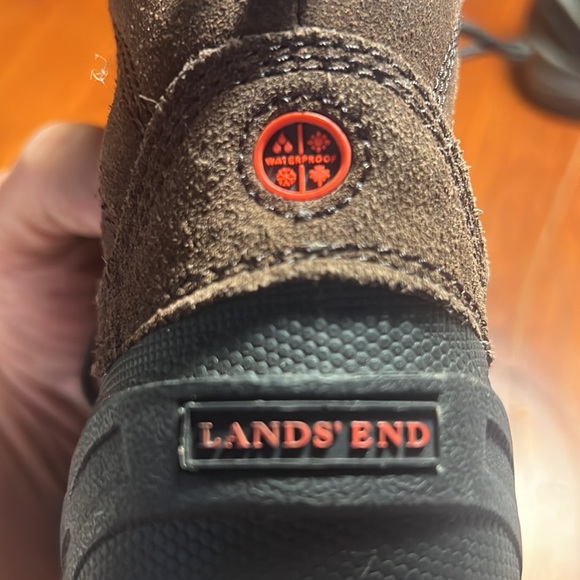 Lands End Waterproof Snow Boots Youth size 12 - Picture 7 of 7